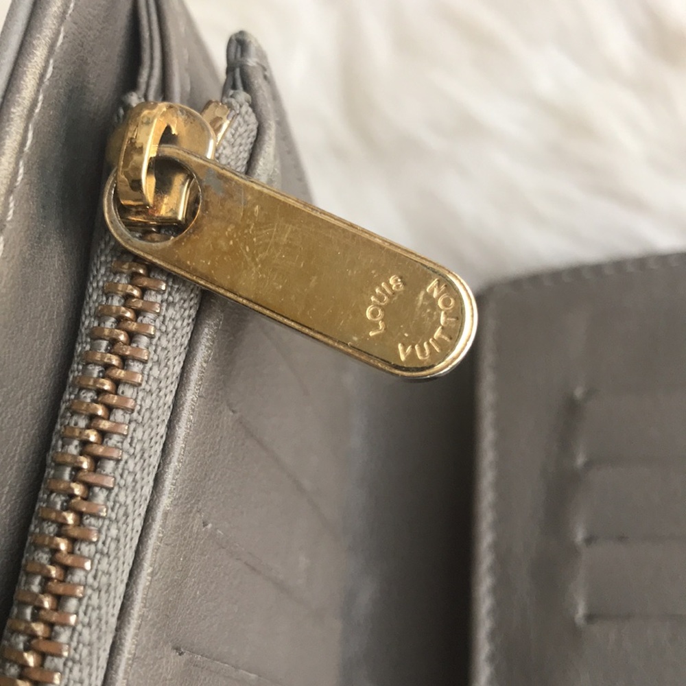 Authentic Louis Vuitton long Wallet Portefeuille Amelia Mahina - Picture 9 of 13